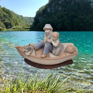 Vintage Meico Paul Sébastien Fishing Decor